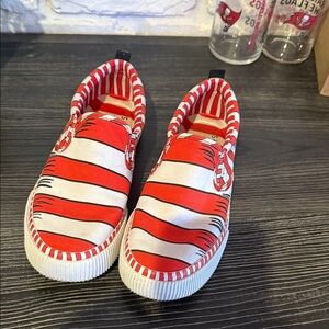 Skechers + Dr. Seuss Cat in the hat Women's Slip-On Sneakers